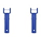 thumbnail image 1 of Kit de repuesto de ABS con clip de mango duradero para piscina Spa vacío azul 2 uds., 1 of 8