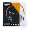 thumbnail image 2 of Stereo Headphone Steel With Mic Yellow/Silver, 2 of 3