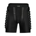 thumbnail image 4 of Bermudas Pantalones cortos acolchados 3D Skateboarding Snowboard Esquí para mujeres y hombres, 4 of 8