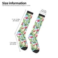 thumbnail image 5 of Haiem Flowers and Cactus Socks, Funny Novelty Crazy Design Cotton Socks Sports Socks Knee High Socks For Men, Women,1Pairs - Gift For Working Friends, 5 of 9