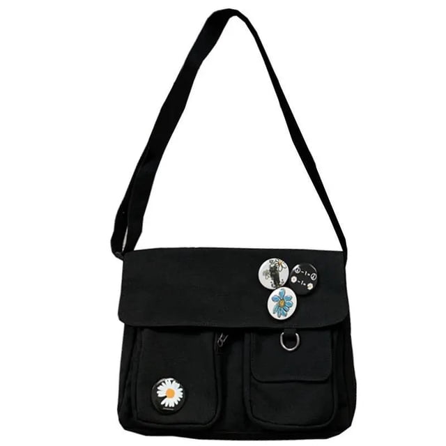Bandolera bandolera de lona para mujer