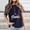 Blue, variant on Graphic Tees for Women T-Shirts Women'S Casual Printed Crew Neck Top for Everyday Comfort and Style Blue XL