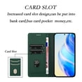 thumbnail image 2 of for Google Pixel 9a Wallet Case with RFID Blocking Card Slots, Fashion PU Leather Flip Kickstand Magnetic Phone Cover Women Men, Support Wireless Charging, Full Body Protection - Darkgreen, 2 of 11