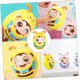 thumbnail image 3 of 11.5*9.5cm vaso de abeja amarillo Vaso de juguete para niños Vaso de juguetes para muñecas Juguete de desarrollo temprano Cochecito de bebé Anillo de vaso infantil Plástico incorporado para niños peq, 3 of 5