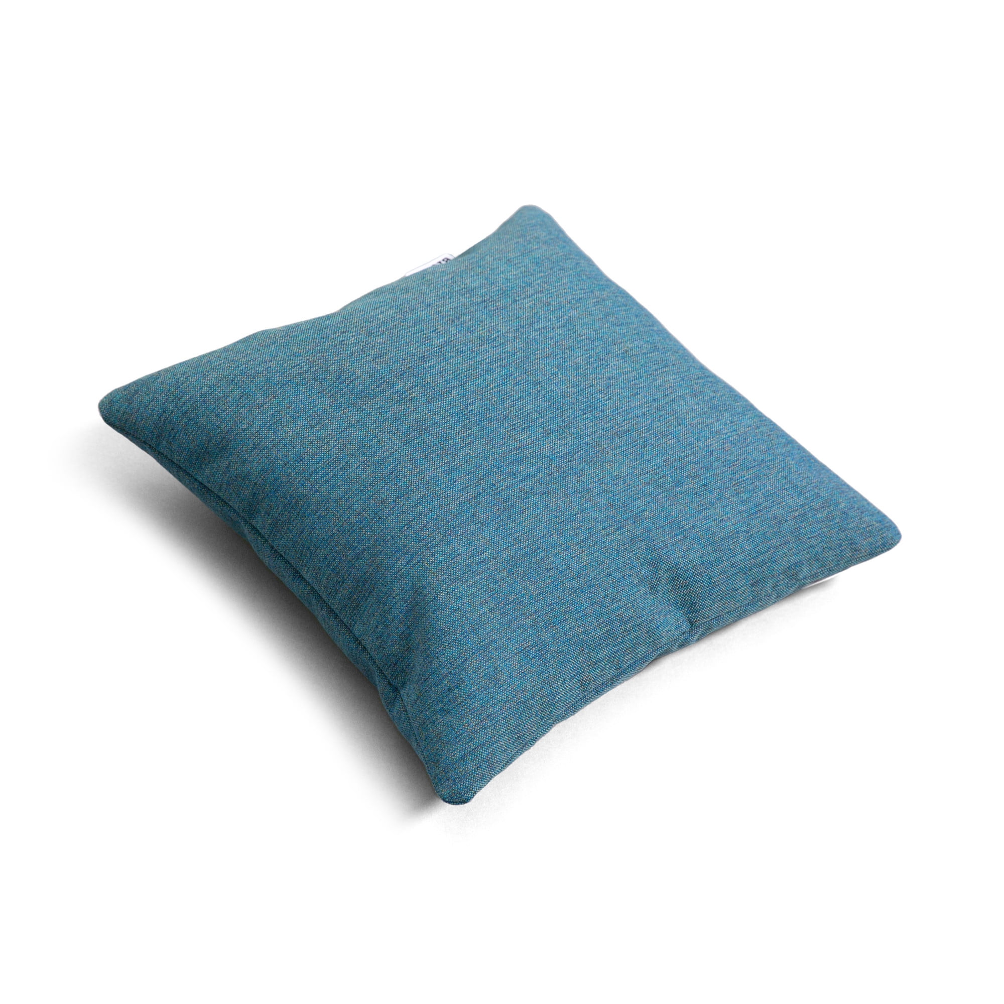 Big Joe Square Pillow Weatherproof Bean Bag Decor, Lakeshore Intertwist, Weather Resistant UV-Protected Fabric, 16 inches