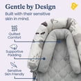 thumbnail image 6 of Goldbug Duo Head Support and Strap Cover Set, Cloud, 6 of 8