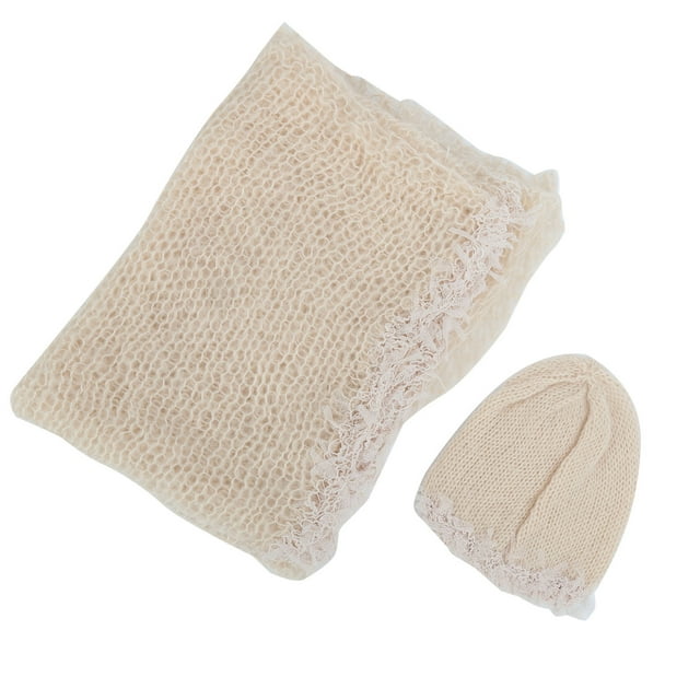 Baby Photography Wrap, Exquisite Cute Photography Prop Soft Breathable For Photography Apricot,Pink,Light Pink