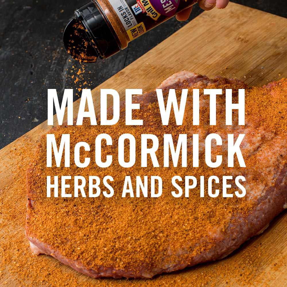 McCormick Grill Mates Mesquite Rub - 4.87 oz- Pack of 2
