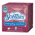 Scotties Everyday Comfort Facial Tissues, 64 Tissues per Box, 4 Cube