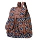 thumbnail image 3 of Bolso de viaje Ovzne, mochila vintage para mujer, bolso de hombro étnico, bolso de hombro bohemio, bolso cruzado vintage con flores étnicas, marrón, 3 of 3