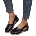 thumbnail image 5 of Women's Hollow Out Casual Shoes Solid Round Head Comfortable Platform Sandals Shoes, 5 of 5