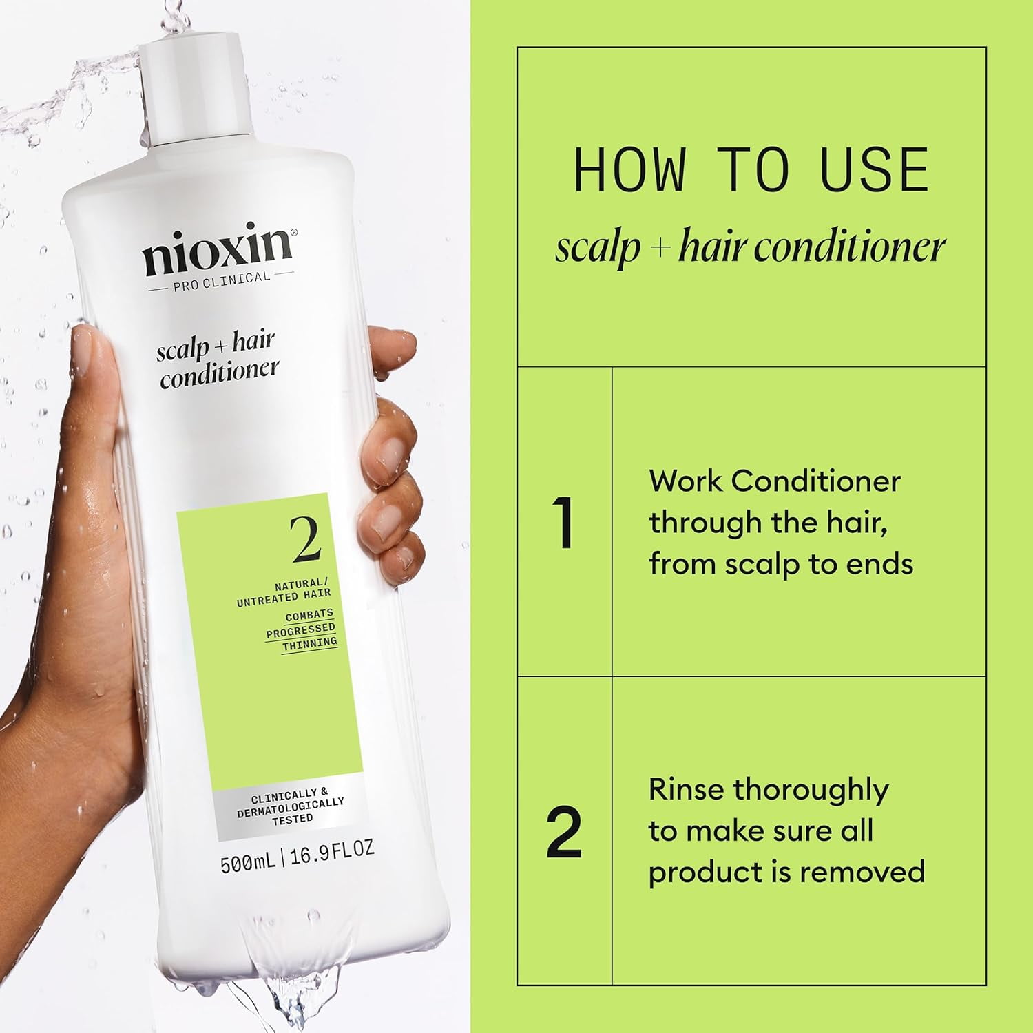 Nioxin Scalp + Hair Thickening System 2 Conditioner 16.9 oz