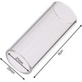 thumbnail image 2 of ShenMo 2 Pieces Glass Slide and Stainless Steel Slide in Box for Guitar, Bass, Medium (6cm), 2 of 5