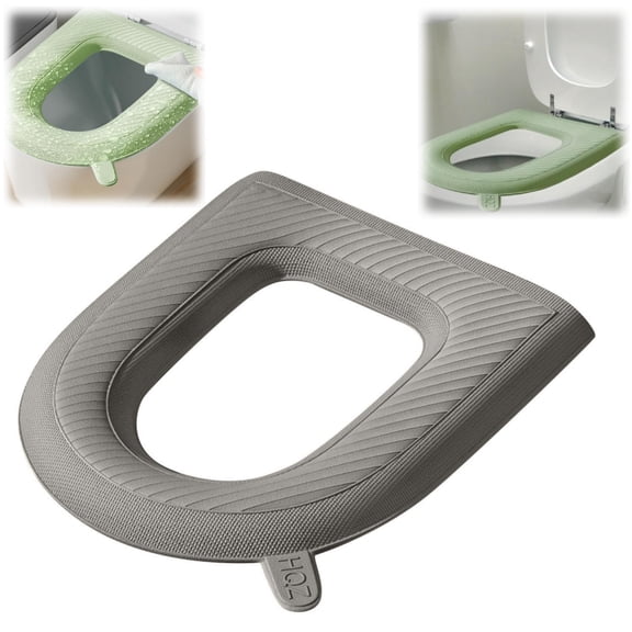 Waterproof Toilet Seat Cushion,Washable Reusable Padded Toilet Seat for Home Hotel