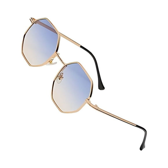 Thinsony Women Sun Glasses Comfortable Fit And Materials Lightweight Frame Fashionable blue