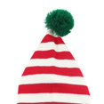 thumbnail image 3 of Christmas Knitted Striped Beanie Hat Adult Winter Holiday Party Decorative Headwear Vermilion, 3 of 4