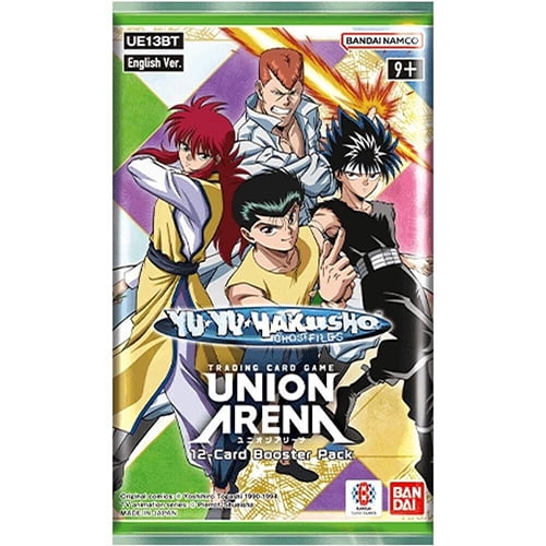 Union Arena English TCG - Yu Yu Hakusho: Ghost Files UE13BT - BOOSTER PACK [12 Cards]