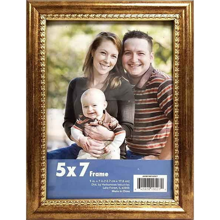 Mainstays 4x6, 5x7, and 8x10 Metallic Bronze Picture Frame Set 