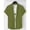 Army Green, variant on YLSDY Men's Short Sleeve Golf Shirt with Chest Pocket, Solid Color Fashion Top for Weekend Getaways Navy S