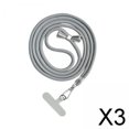 thumbnail image 1 of BELOVING 3xPhone Lanyard Crossbody Tether Tab System for Hiking Climbing Cycling Light Gray 3 Pcs, 1 of 10