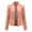 DT-Pink, variant on Women's Multi-Color Faux Leather Moto Jacket, Edgy Outerwear for Winter Night Outings & Statement Looks