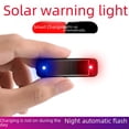 thumbnail image 1 of Luz de advertencia solar para coche, luz de respiración con malla de cableado libre de colisiones traseras, luz intermitente trasera LED para motocicleta y bicicleta, 1 of 5