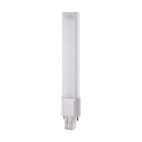 Satco 6 Watt LED PL 2-PIN - 3000K - 600 Lumens - GX23 base