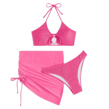 

ZIZOCWA Women Bikini Set Swimming Piece Swimsuits Swimwear Beach Suit Womens Swimwear Cover Ups Open Front Beach Bikini Swimsuit Kimono Cardigan Cover Up Long Flowy Beachwear Sports Bra Swimsuit Top