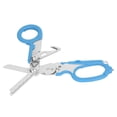 thumbnail image 1 of Folding Scissors Stainless Steel Clear Scale Wind Breaker Cutter Wrench Tool for Outdoor,Multi Function Folding Scissors with Safe Locking Mechanism and Stainless Steel Material, 1 of 8