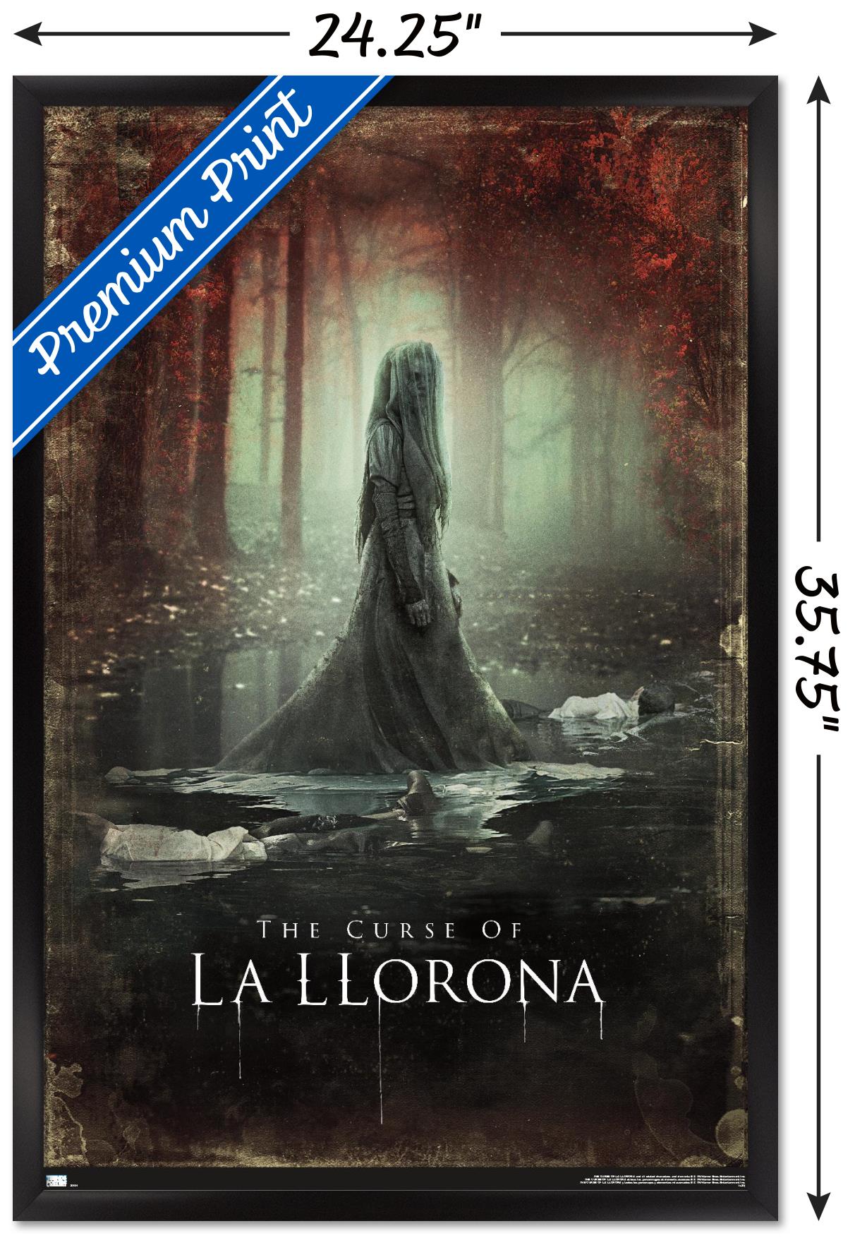 The Curse of La Llorona - Key Art Wall Poster, 22.375" x 34", Framed