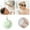 B, variant on Sunflower Suction Cup Bath Sponge 2025 2-in-1 Exfoliating Shower Loofah with Finger Rings for Deep Cleansing & Gentle Skin Care