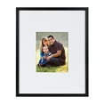 thumbnail image 4 of Kate and Laurel Gallery Transitional Frame and Shelf Set, Set of 8, Rustic Brown and Black, Sophisticated Picture Frame Collage With Multiple Sizes Included, 4 of 8