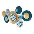 thumbnail image 3 of Lorelai Modern Abstract Plate Metal Wall Art, 3 of 6