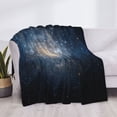 thumbnail image 3 of Naloa The Galaxy Flannel Blankets - Thick and Warm Blanket for Winter, Soft Fuzzy Plush King Blanket for All Seasons60"x50", 3 of 6
