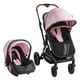 thumbnail image 1 of Carriola para bebe y Portabebe para auto - Cinturón de 5 puntos - Recién Nacidos o Hasta 15 kg - Compacta y Plegable, 1 of 10