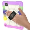 thumbnail image 6 of Allytech Shockproof Case for Apple iPad Pro 11 2022/2021/2020/2018 4th 3rd 2nd 1st Gen/ iPad Air 4th 5th Gen 10.9"/Air 11" 2024, Shoulder Strap Rotating Stand Shoulder Strap Kids Case,Lavender, 6 of 7