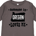 thumbnail image 4 of Inktastic Someone in Oregon Loves Me Boys or Girls Long Sleeve Toddler T-Shirt, 4 of 5
