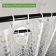 thumbnail image 4 of Shower Curtain 240 X 200 Cm Mildew Resistant Shower Curtain Extended Pvc Free Environmentally Friendly, 4 of 4