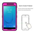 thumbnail image 2 of Samsung Galaxy J2 Case, Galaxy J2 Core, J2 Dash, J2 Pure Case, Mignova Heavy-Duty Shockproof Full Body Protection Rugged Hybrid Case with Rotating Belt Clip and Bracket 2019 Release(Purple), 2 of 7