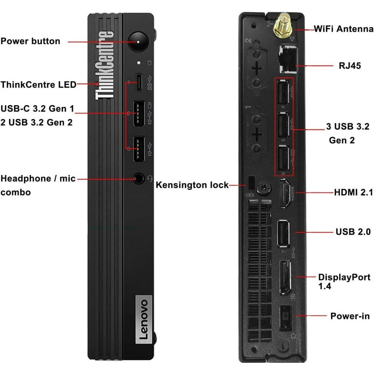 【中古】i7-12700/64GB/m.2 SSD/ThinkCentre Amazon.com: Lenovo ThinkCentre M90q Gen 3 Tiny Desktop Computer
