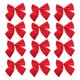 thumbnail image 2 of Colgante de signo de lazo de Navidad accesorio ligero de Ambiente Wdftyju colgante de ventana de tela flocada para regalo de Festival 12 piezas, 2 of 4