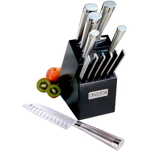 Oneida Cutlery and Kitchen 13Pc Stainless Stl Cutlery Set w/ Block