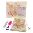 thumbnail image 2 of Mazeology Locking Diary With UV Light Keychain, 2 Invisible Ink Pens & Magnetic Closure Keepsake Box, Hardcover Writing Journal For Secret Messages, 2 of 3
