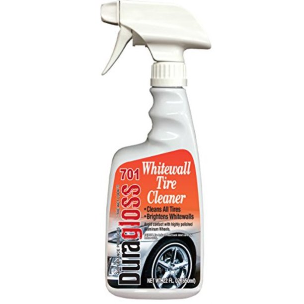 duragloss 701 whitewall tire cleaner 22 oz.