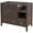 Brown with Cabinet & 2 Drawer & Shelves, variant on 36 Inch Bathroom Vanity Base Only, Single Bathroom Vanity Base with Two Door Cabinet and Three Drawer, Bathroom Vanity Cabinet Without Sink, Solid Wood Frame (White)