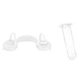 thumbnail image 1 of 1box Fangs falsos retráctiles Halloween Dientes falsos Decoración Cosplay Blanco, 1 of 7