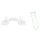 thumbnail image 1 of KAKOWELY 1 caja de colmillos falsos retráctiles para Halloween, decoración de dientes falsos, accesorios de cosplay blancos, 1 of 5