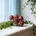 thumbnail image 4 of Artificial Artichoke Decor, Faux Vegetable Ornament, Realistic Kitchen Accent, Displays Layered Gradient Petals and Keeps Shape Year Round for Kitchen Table, Floral Arrangement, and Store Display., 4 of 6
