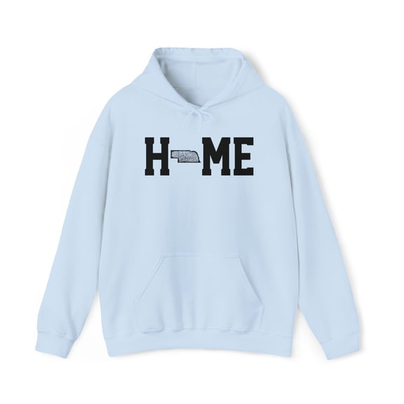 Nebraska Home Moving Away Homesick Hoodie, Gifts, Hooded Sweatshirt
