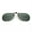 Dark Green, variant on Polarized Night Vision Sunglasses Clip Polarized Lens UV 400 Protection Unisex